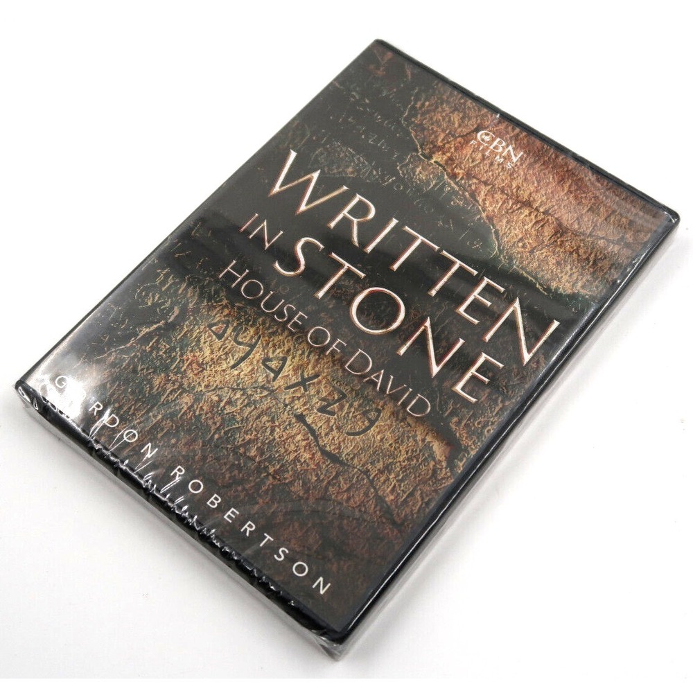 Written in Stone House of David Brand New DVD produced by CBN Gordon Robertson